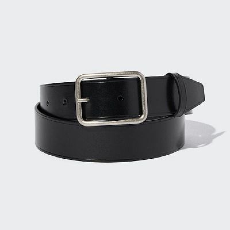 Ceintures Uniqlo Wide Femme Noir | 9844684