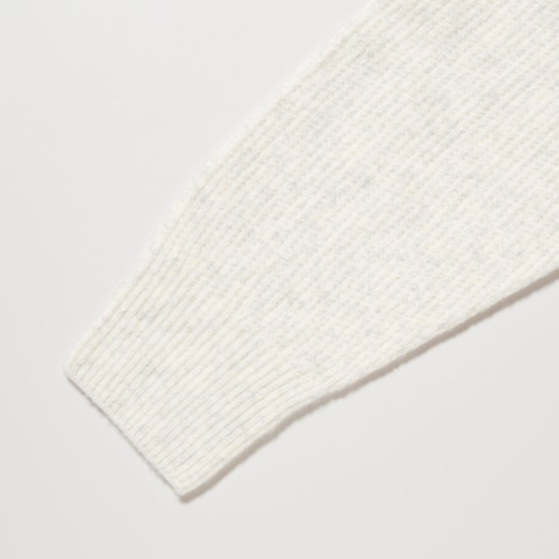 Chandails Uniqlo 3d Knit Souffle Yarn Mock Neck Homme Bleu | 3886652