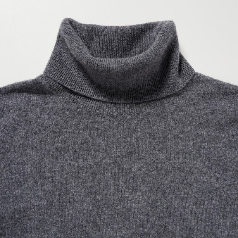 Chandails Uniqlo Cashmere Turtleneck Femme Rose | 2174503