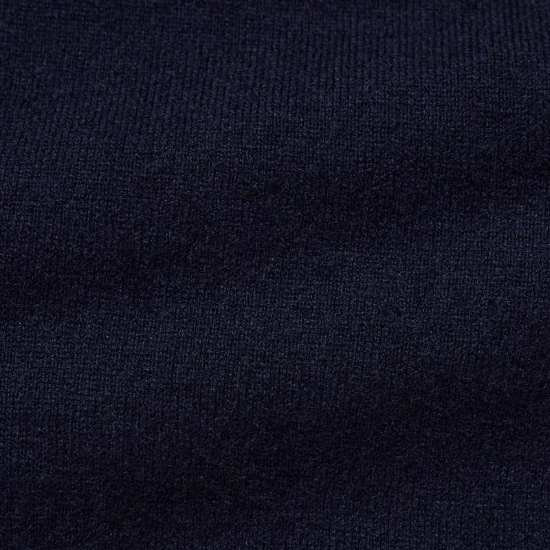 Chandails Uniqlo Cashmere Turtleneck Long-sleeve Homme Bleu Marine | 4323820