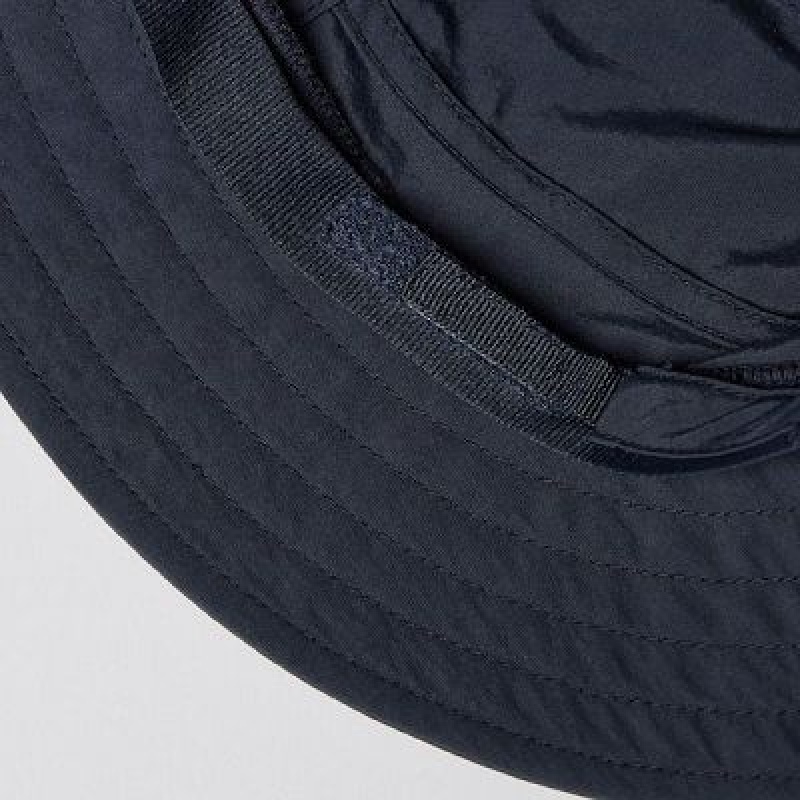 Chapeaux Uniqlo UV Protection Femme Bleu Marine | 534172