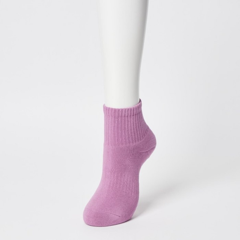Chaussette Uniqlo 3 Pack Femme Blanche | 1240706