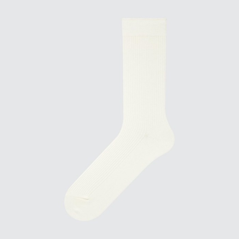 Chaussette Uniqlo Colorful 50 Femme Blanche | 2305217