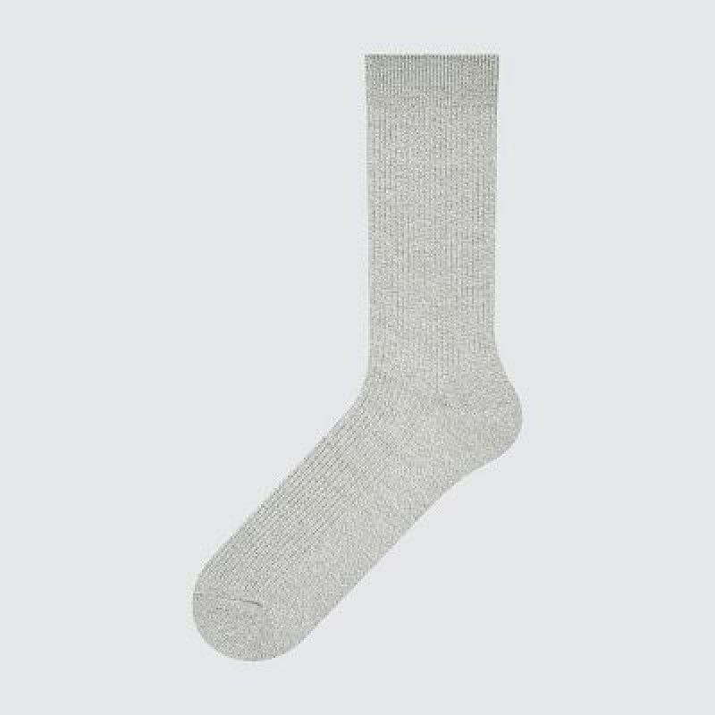 Chaussette Uniqlo Colorful 50 Femme Grise | 5334932