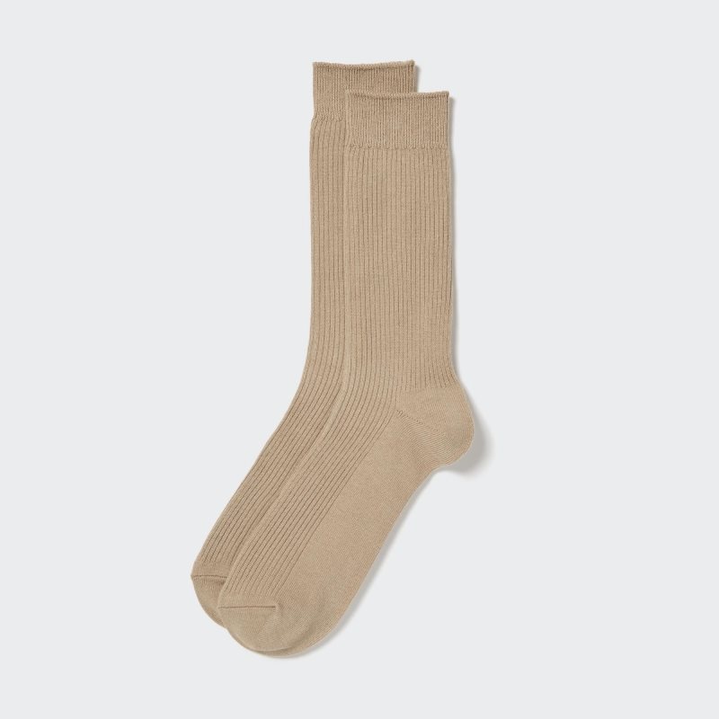 Chaussette Uniqlo Colorful 50 Homme Beige | 3965988
