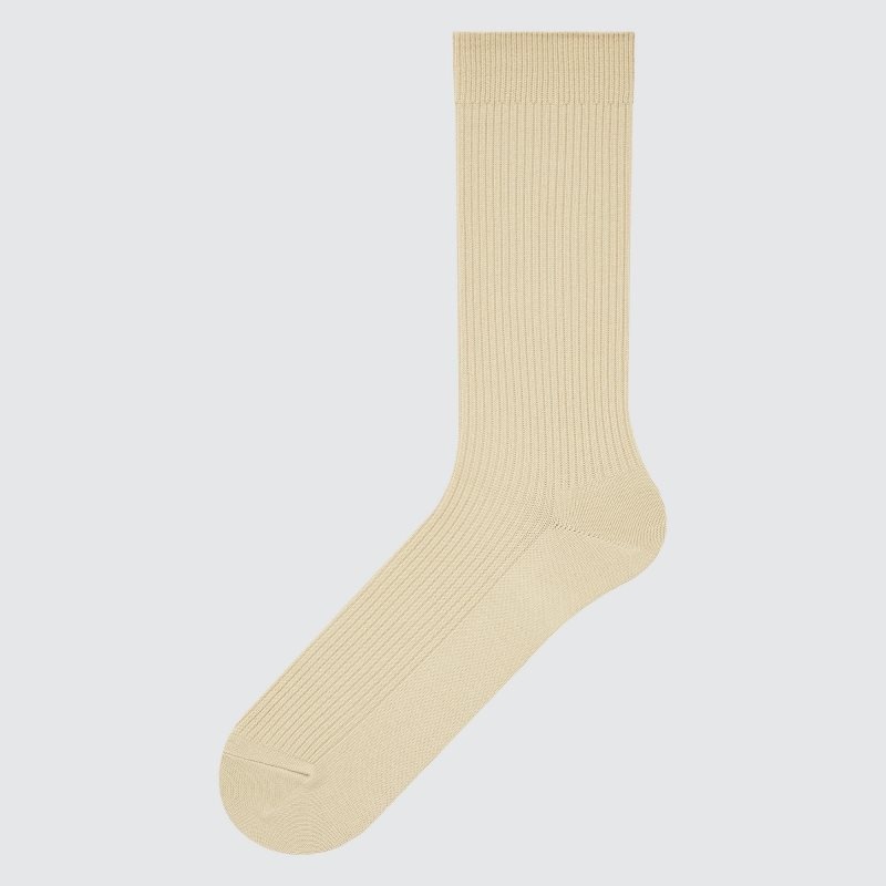 Chaussette Uniqlo Colorful 50 Homme Beige | 7225664