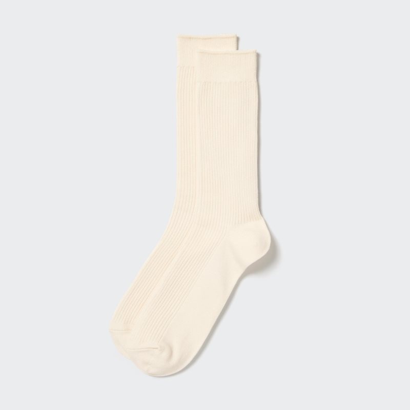 Chaussette Uniqlo Colorful 50 Homme Beige | 490684