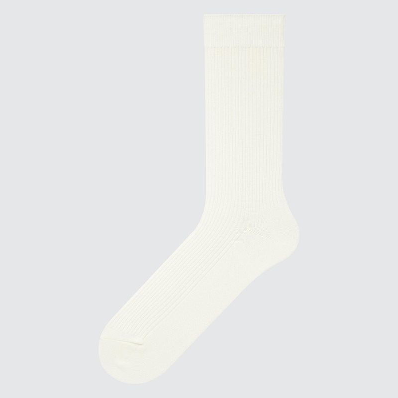Chaussette Uniqlo Colorful 50 Homme Blanche | 227011