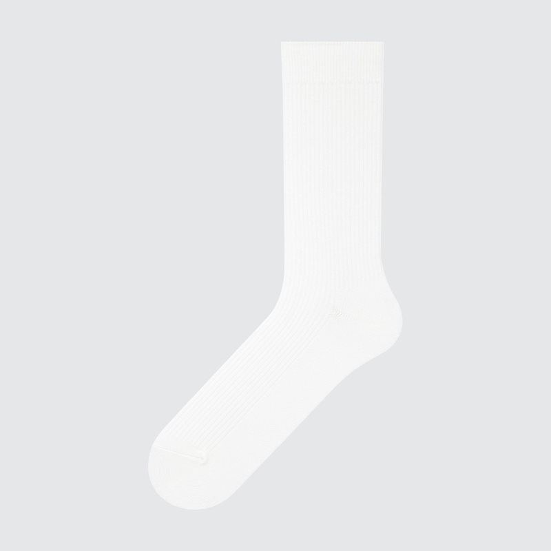 Chaussette Uniqlo Colorful 50 Homme Blanche | 9500498