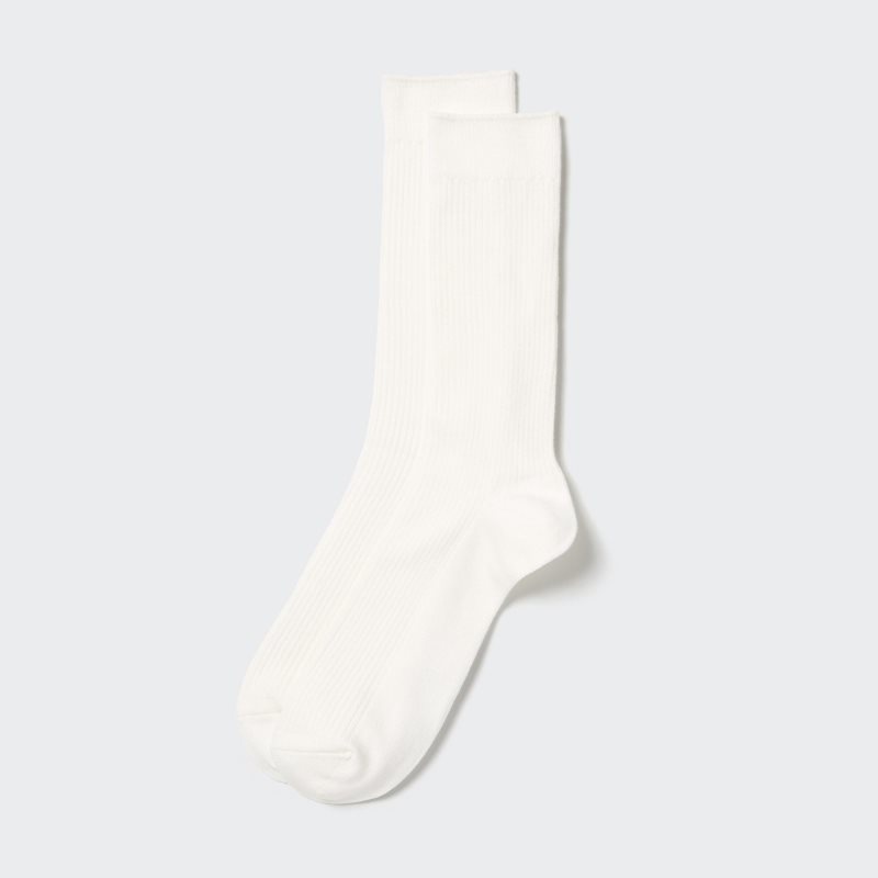 Chaussette Uniqlo Colorful 50 Homme Blanche | 9350627