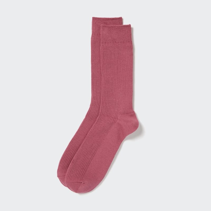 Chaussette Uniqlo Colorful 50 Homme Rose | 2636421
