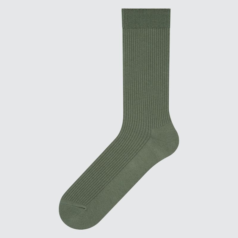 Chaussette Uniqlo Colorful 50 Homme Vert | 7837521