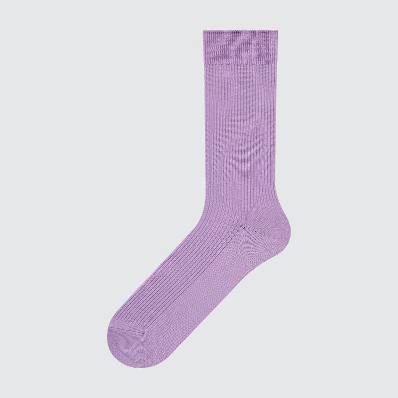 Chaussette Uniqlo Colorful 50 Homme Violette | 5031809