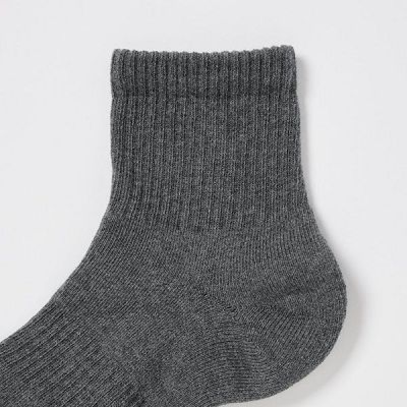 Chaussette Uniqlo Crew Pile Lined (3 Pairs) Femme Blanche | 7418724