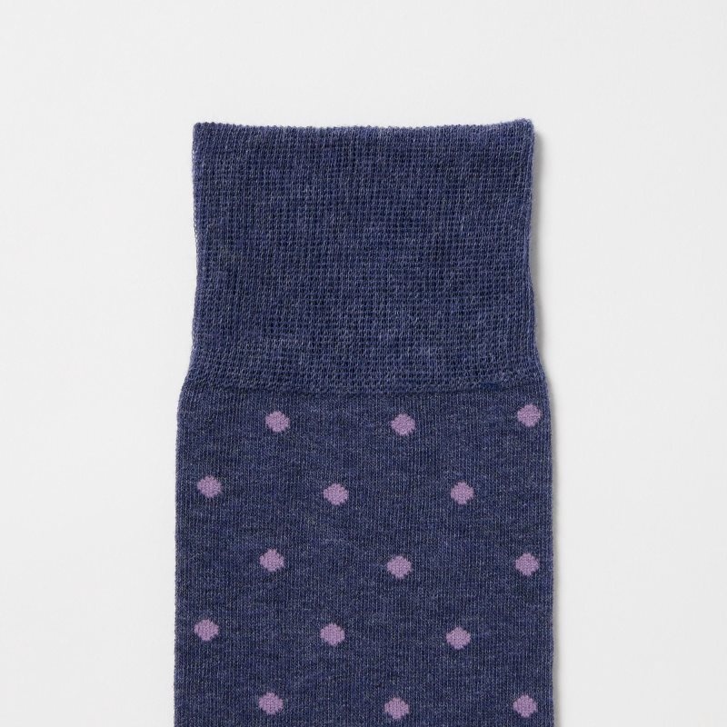 Chaussette Uniqlo Dotted Homme Bleu Marine | 2226926