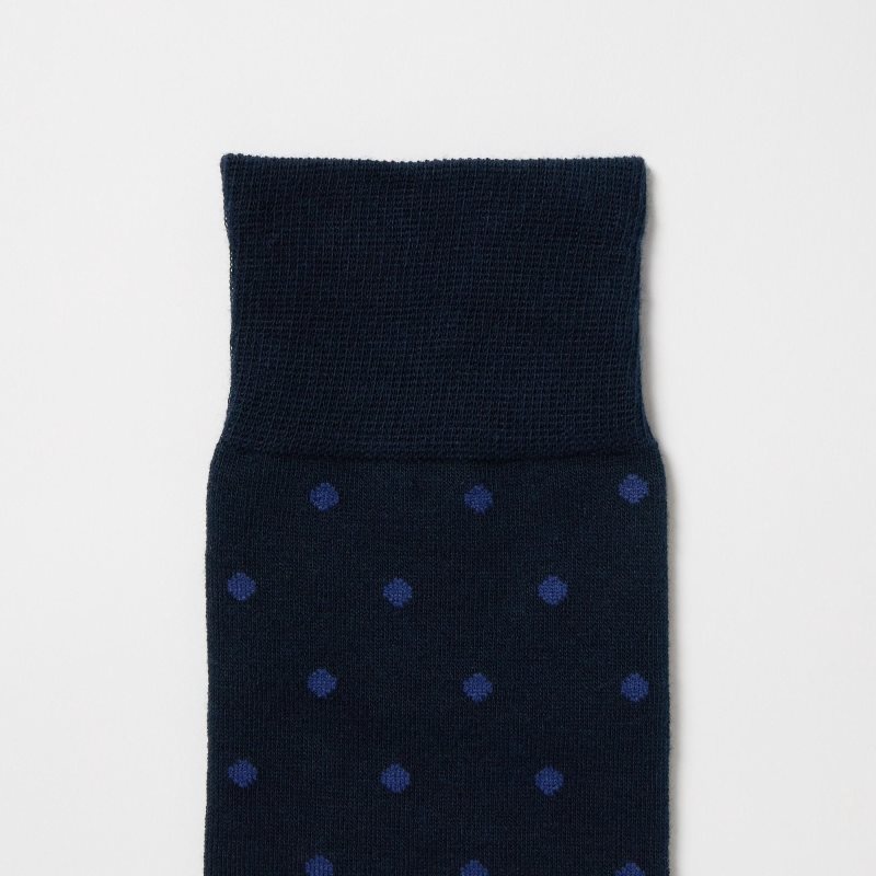 Chaussette Uniqlo Dotted Homme Bleu Marine | 6664995