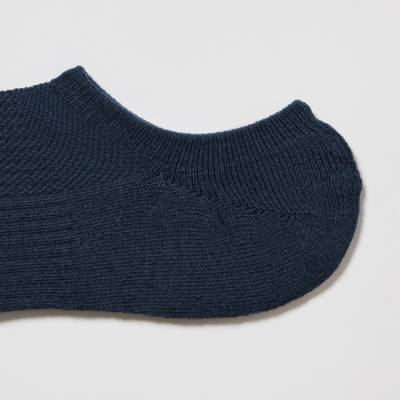 Chaussette Uniqlo Footsies 3 Pack Sports Femme Bleu Marine | 2842391