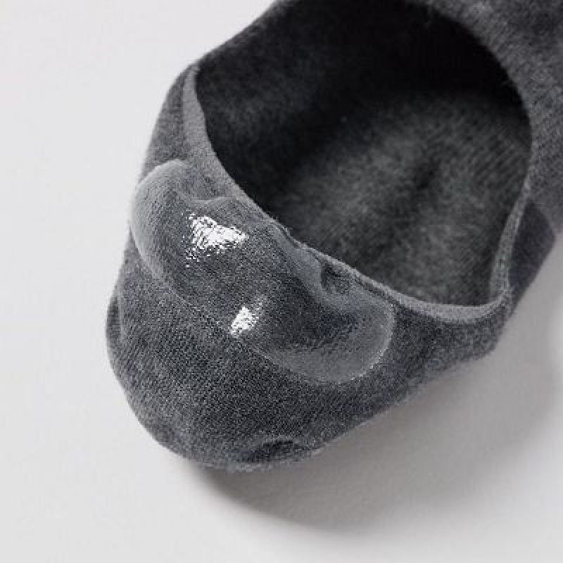 Chaussette Uniqlo Footsies (3 Pairs) Femme Grise | 4635334