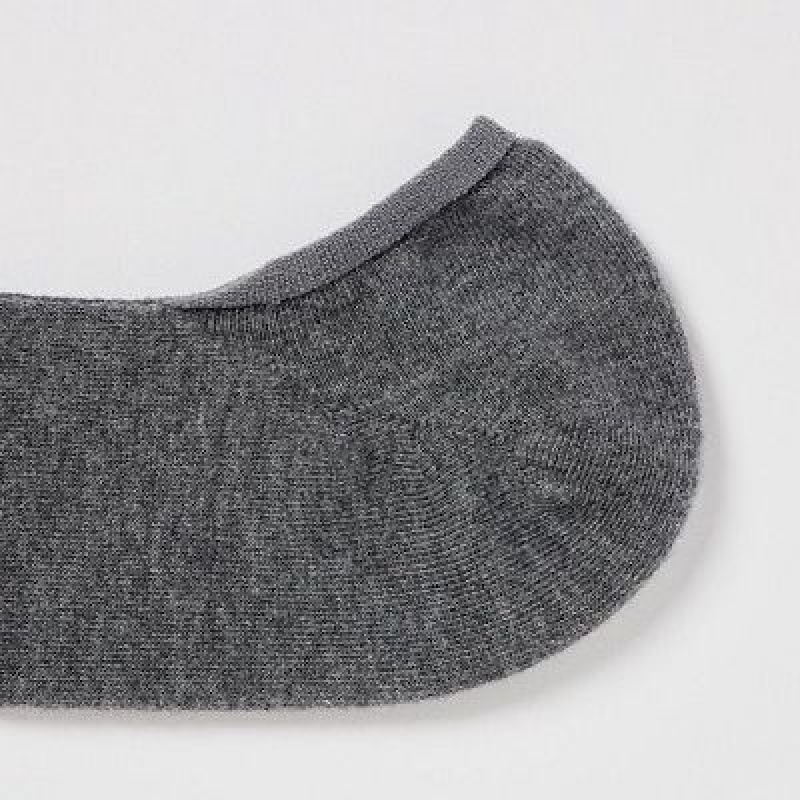 Chaussette Uniqlo Footsies (3 Pairs) Femme Grise | 4635334