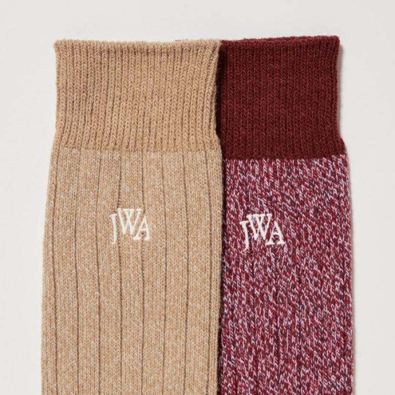 Chaussette Uniqlo HEATTECH Anti-Odor Femme Rouge | 4673547