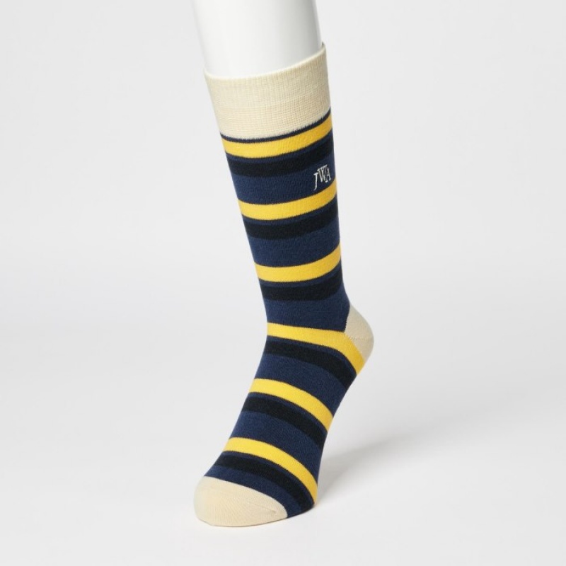 Chaussette Uniqlo HEATTECH Anti-Odor Femme Bleu Marine | 9459784