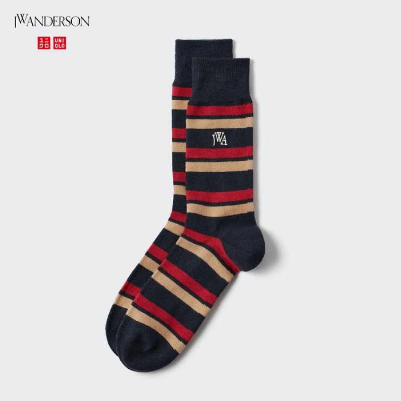 Chaussette Uniqlo HEATTECH Anti-Odor Femme Bleu Marine | 9459784