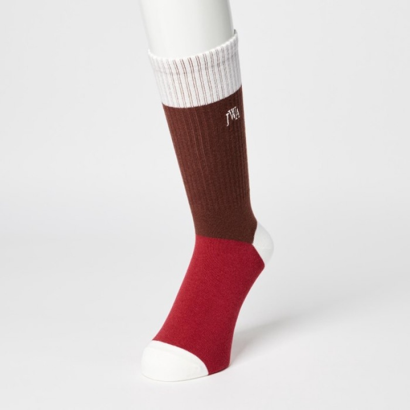 Chaussette Uniqlo HEATTECH Anti-Odor Femme Marron | 3911307