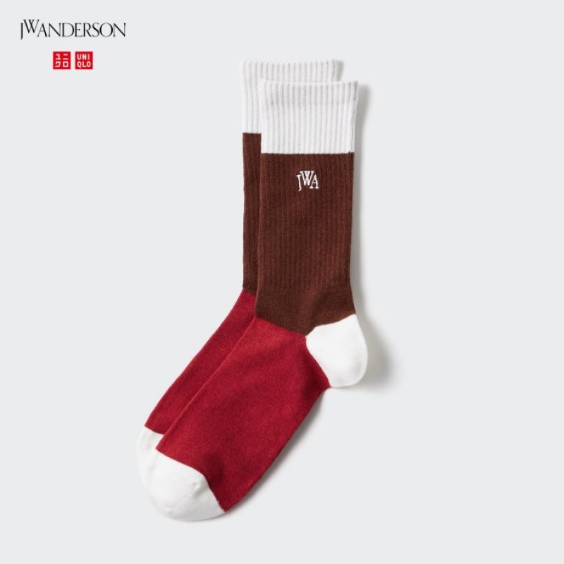 Chaussette Uniqlo HEATTECH Anti-Odor Femme Marron | 3911307
