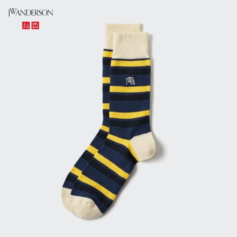 Chaussette Uniqlo HEATTECH Anti-Odor Femme Bleu Marine | 3770423