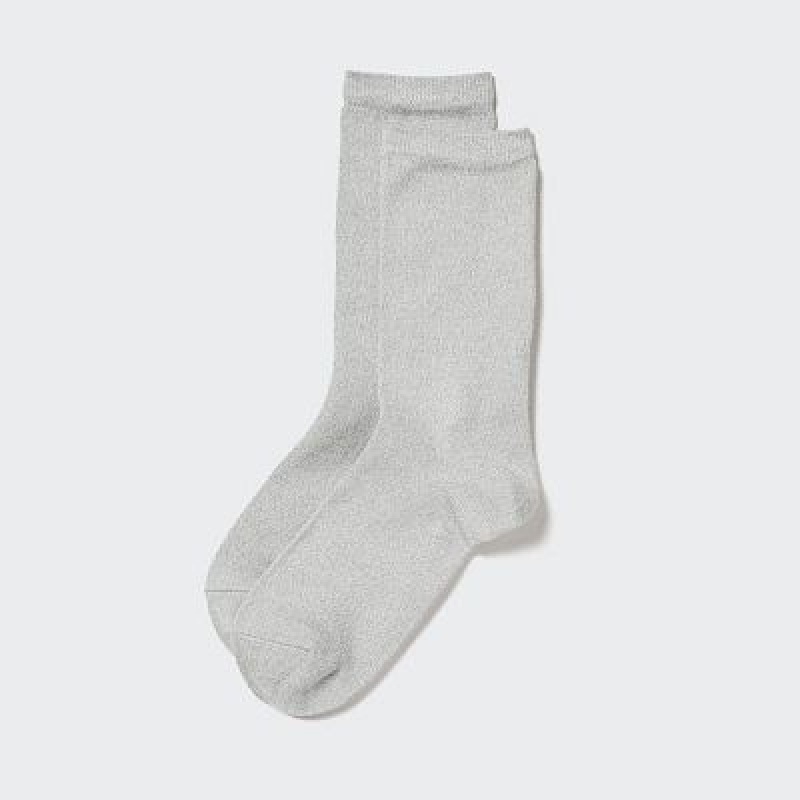 Chaussette Uniqlo HEATTECH Femme Grise | 1481806