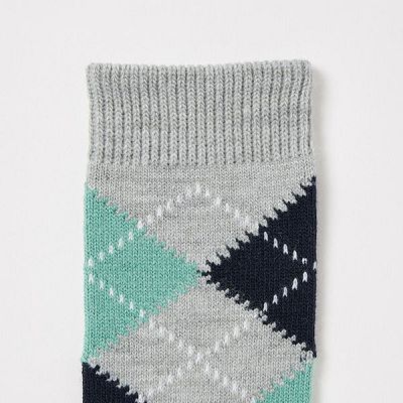 Chaussette Uniqlo HEATTECH Femme Grise | 3414560