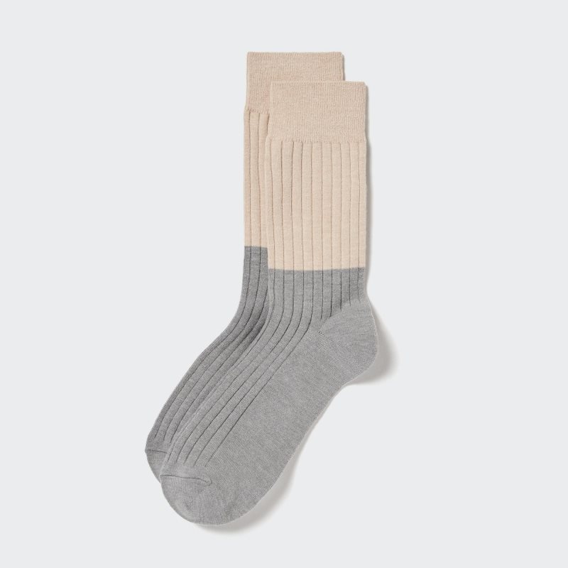 Chaussette Uniqlo HEATTECH Homme Grise | 9535033