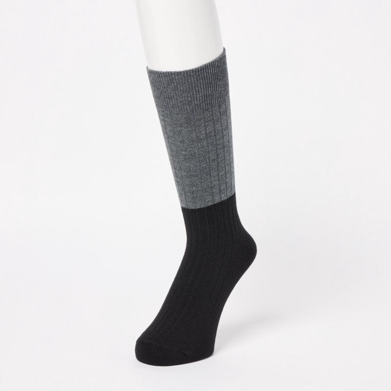 Chaussette Uniqlo HEATTECH Homme Noir | 2358904