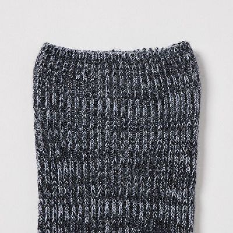 Chaussette Uniqlo HEATTECH Loose Ribbed Femme Grise | 7024598