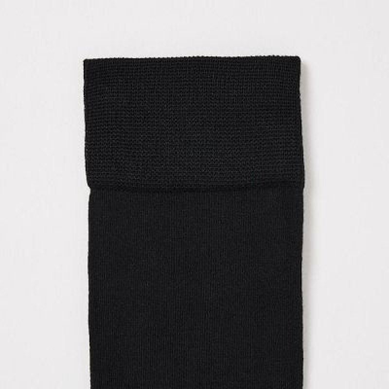 Chaussette Uniqlo HEATTECH Over-The-Knee Femme Noir | 9256853