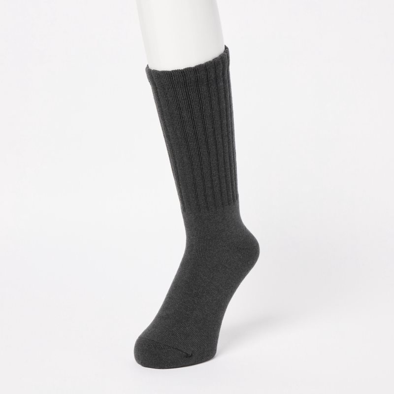 Chaussette Uniqlo HEATTECH Pile Homme Grise | 9982437