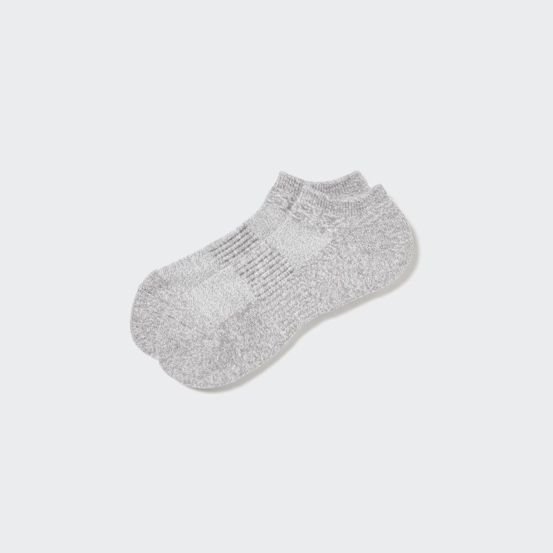 Chaussette Uniqlo Heattech Pile Short Homme Grise | 4220972