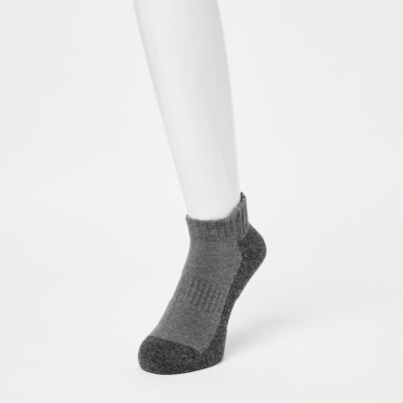 Chaussette Uniqlo Heattech Short Homme Grise | 3580972
