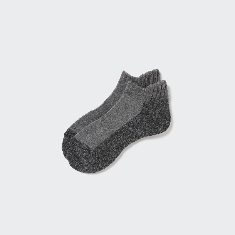 Chaussette Uniqlo Heattech Short Homme Grise | 3580972