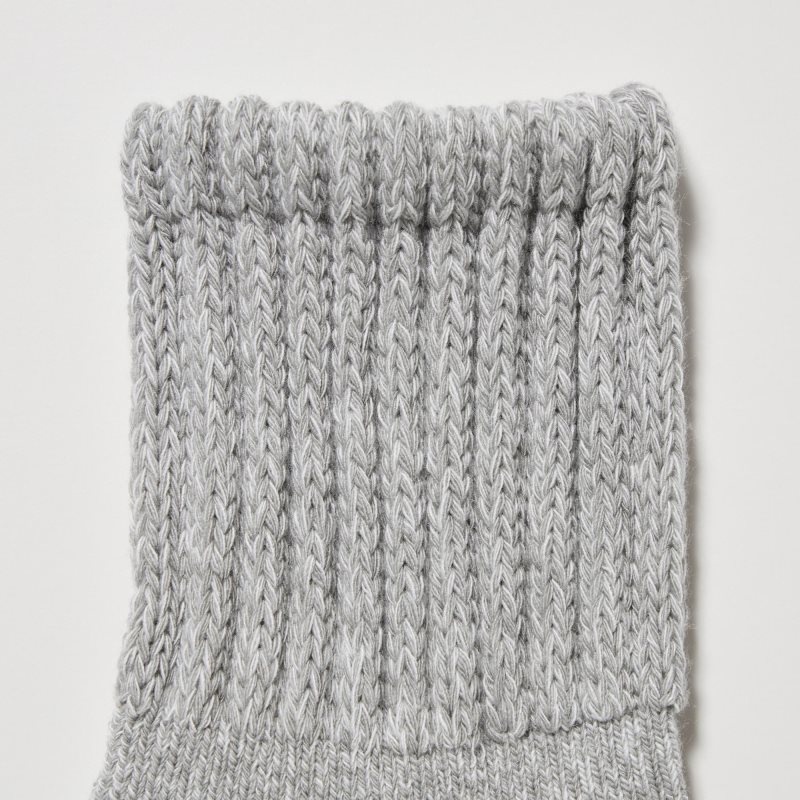 Chaussette Uniqlo Heattech Soft Pile Heather Homme Grise | 5075177