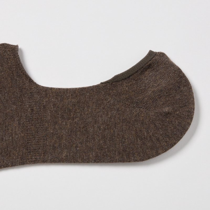 Chaussette Uniqlo Low Cut Homme Marron | 2615745