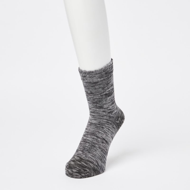 Chaussette Uniqlo Melange Half Homme Grise | 9913147