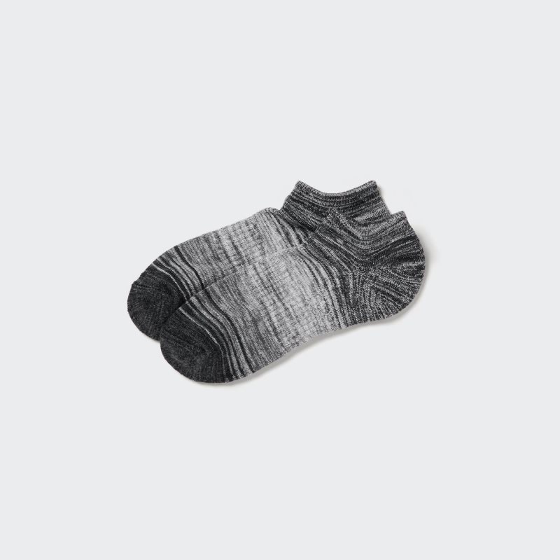 Chaussette Uniqlo Melange Short Homme Grise | 1868599