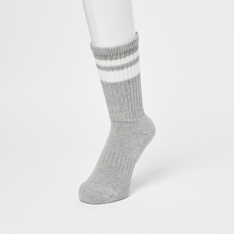 Chaussette Uniqlo Pile Lined Homme Grise | 4848253