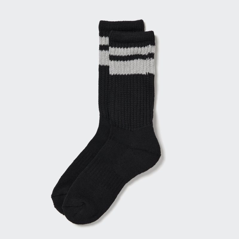 Chaussette Uniqlo Pile Lined Homme Noir | 5121523