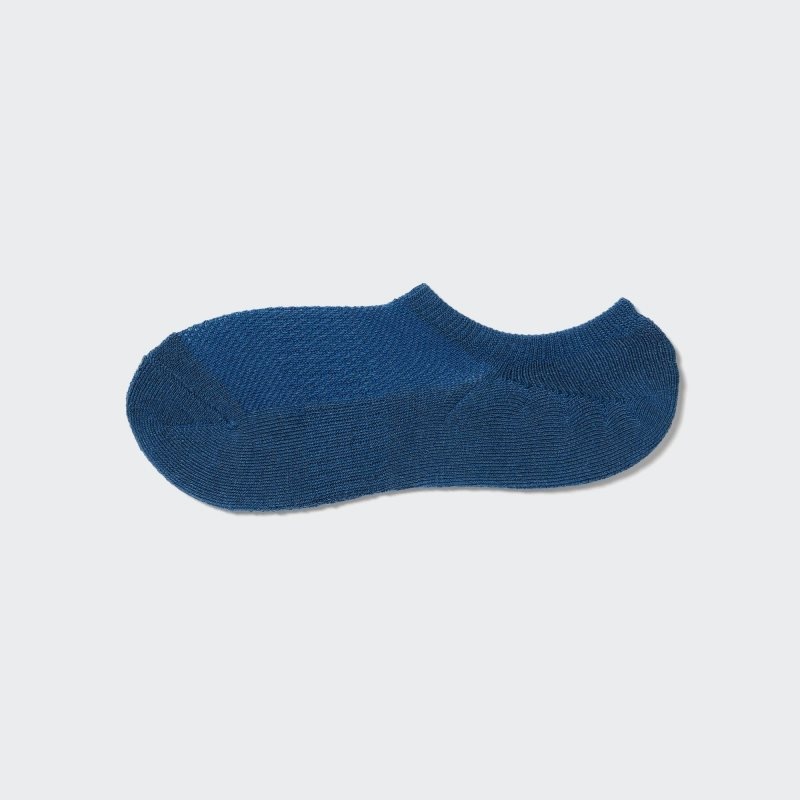 Chaussette Uniqlo Pile Low Cut Homme Bleu | 886567