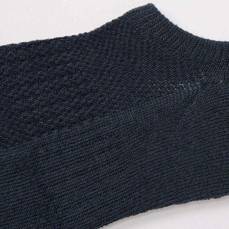 Chaussette Uniqlo Pile Low Cut Homme Bleu Marine | 2540914
