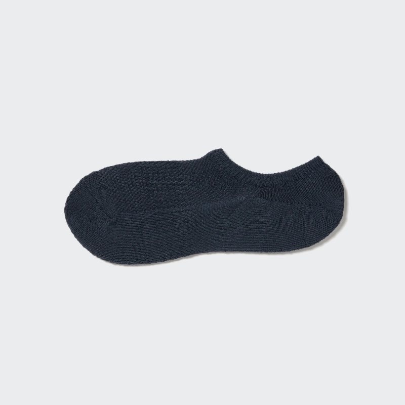 Chaussette Uniqlo Pile Low Cut Homme Bleu Marine | 2540914