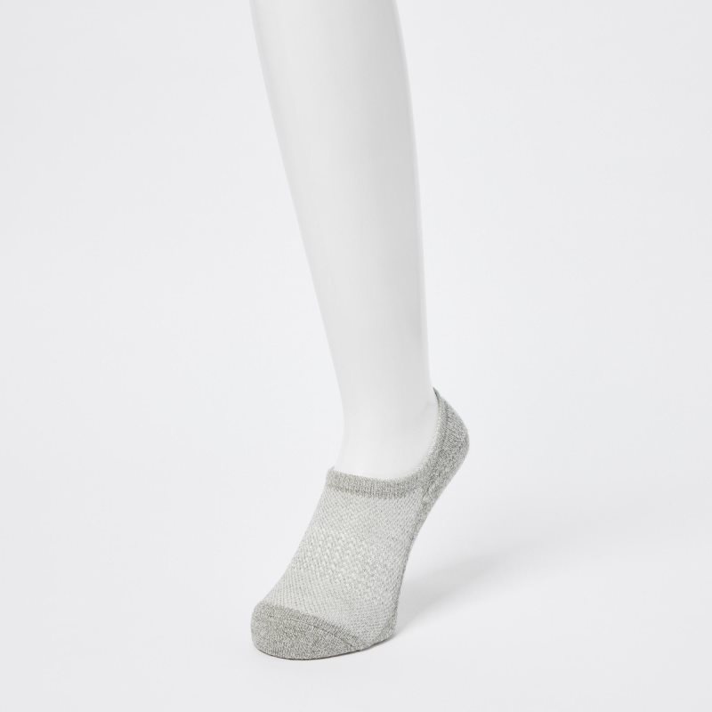 Chaussette Uniqlo Pile Low Cut Homme Grise | 8815380
