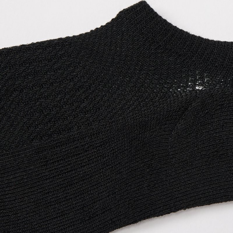 Chaussette Uniqlo Pile Low Cut Homme Noir | 4761222